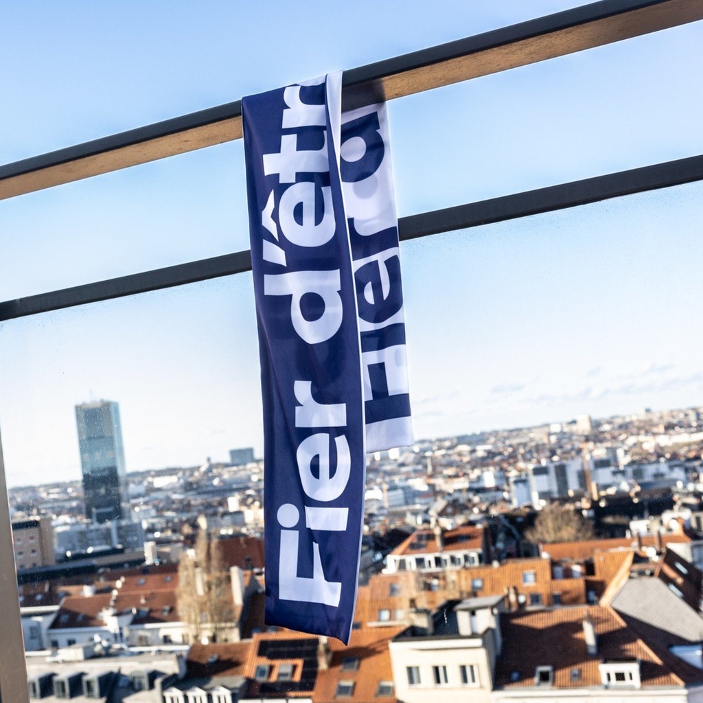 Echarpe supporter « Fier d’être libéral » 4