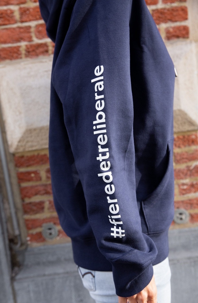 Sweat à capuche «Fier(e) d’être libéral(e)» 5