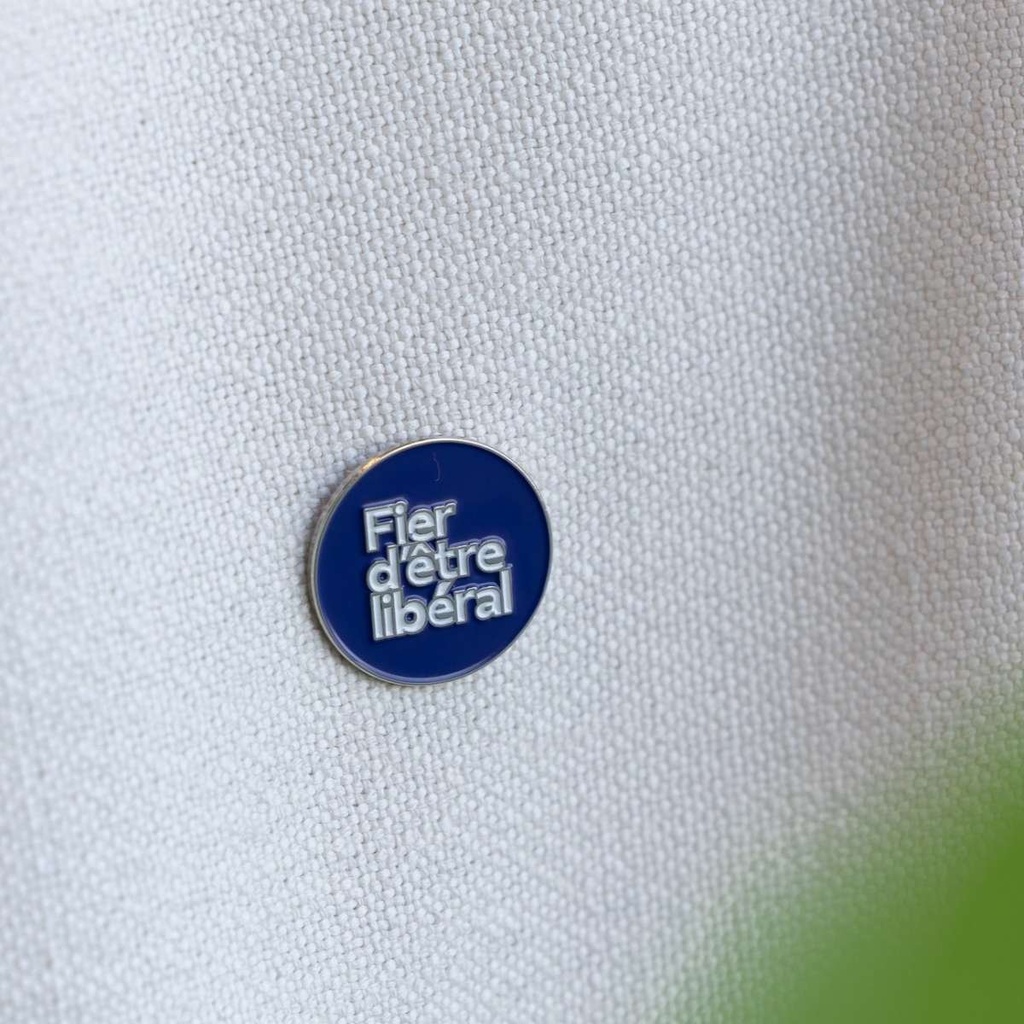 Pins « Fier d’être libéral » 3