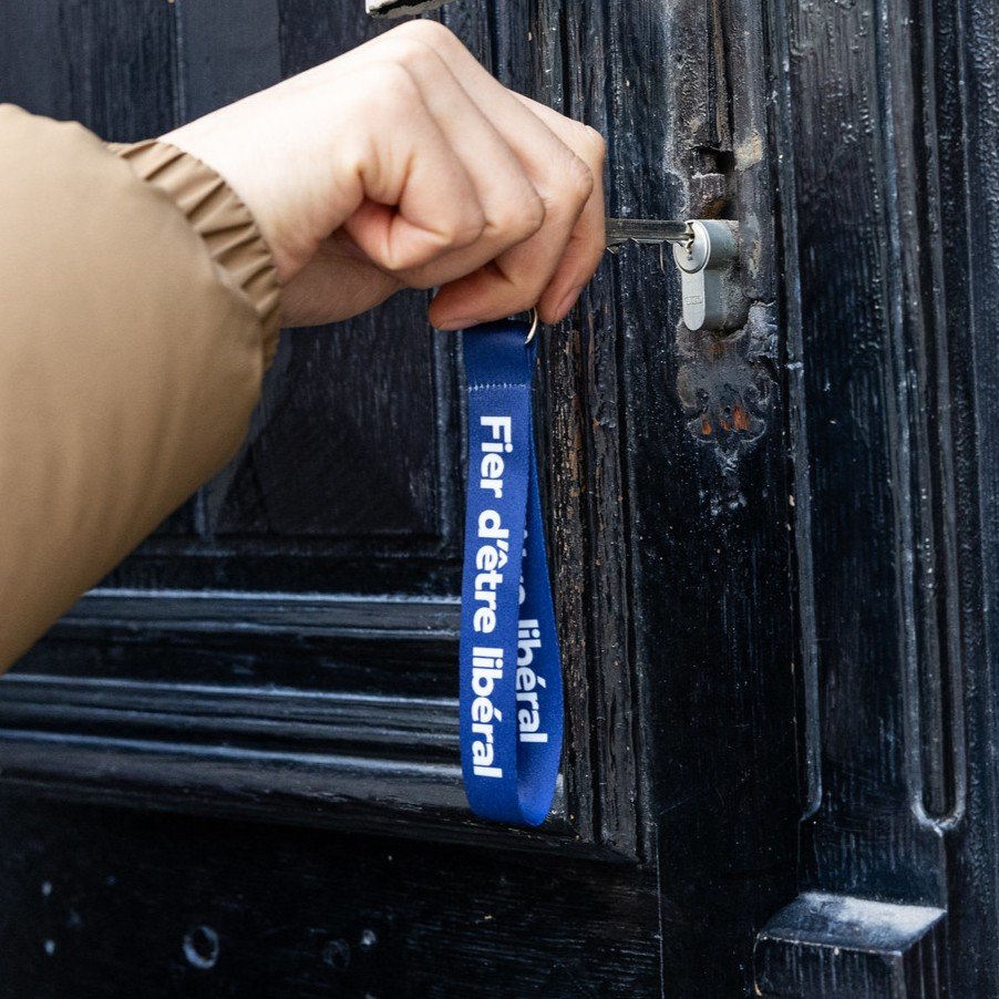 Porte-clés « Fier d’être libéral » 3