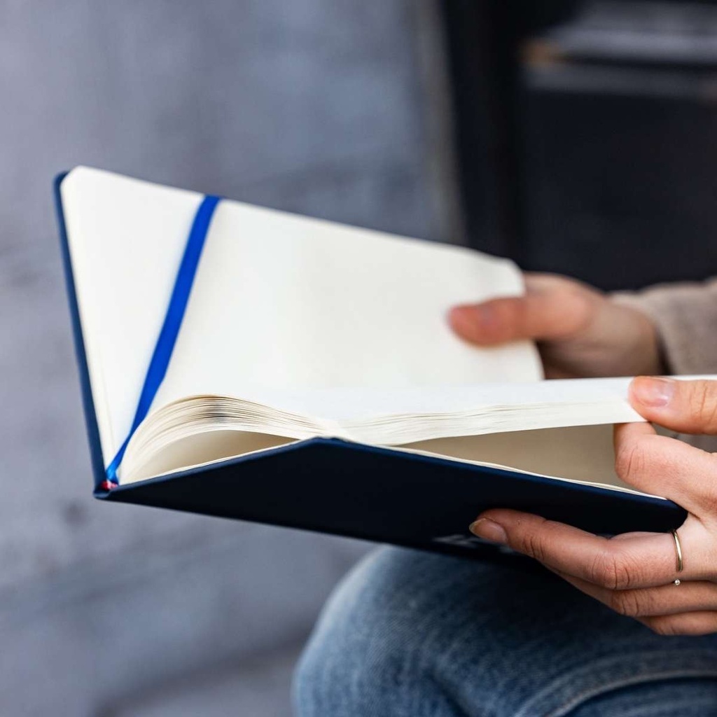 Carnet de note bleu « Fier d’être libéral » 3