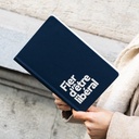 Carnet de note bleu « Fier d’être libéral » 4