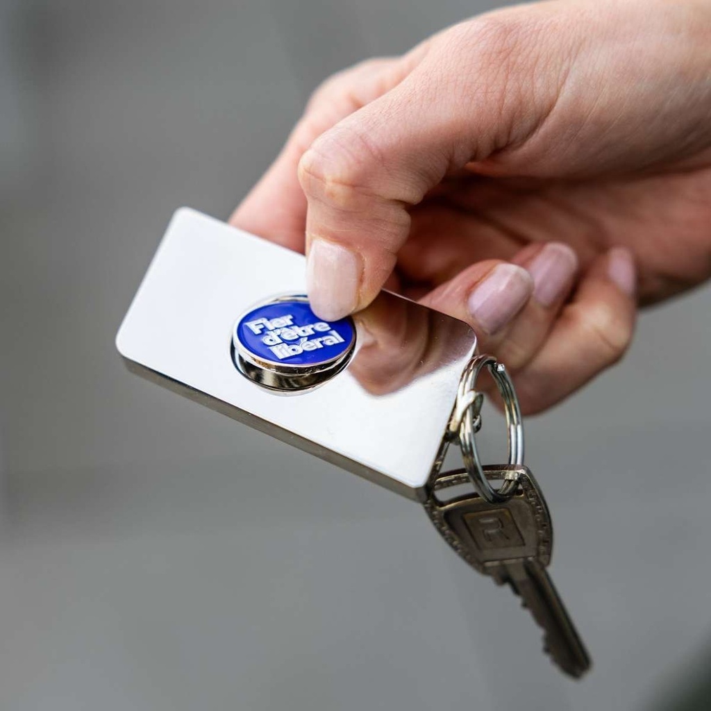Porte-clé jeton de caddy 3