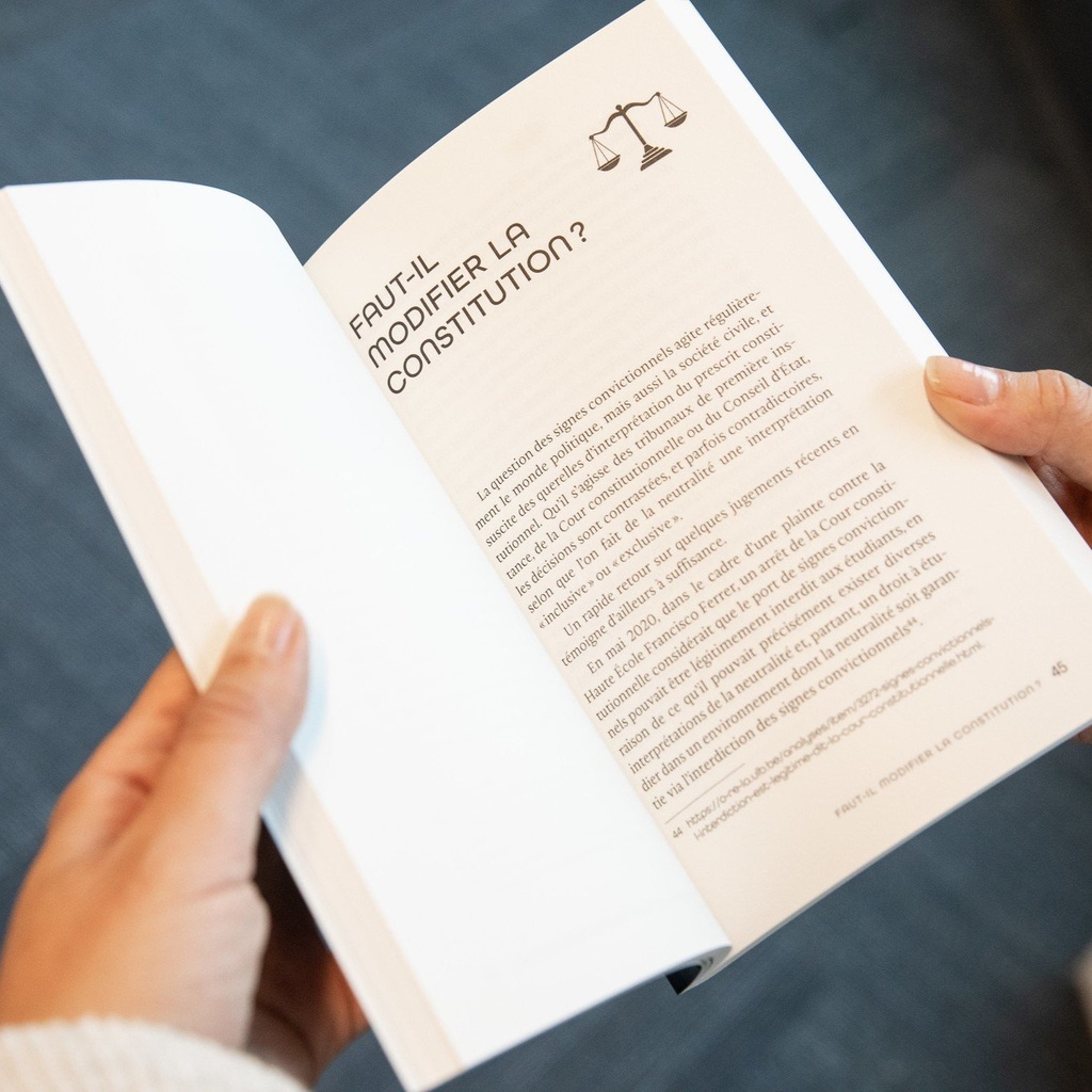 Livre « Neutralité ou laïcité ? La Belgique hésite » 2