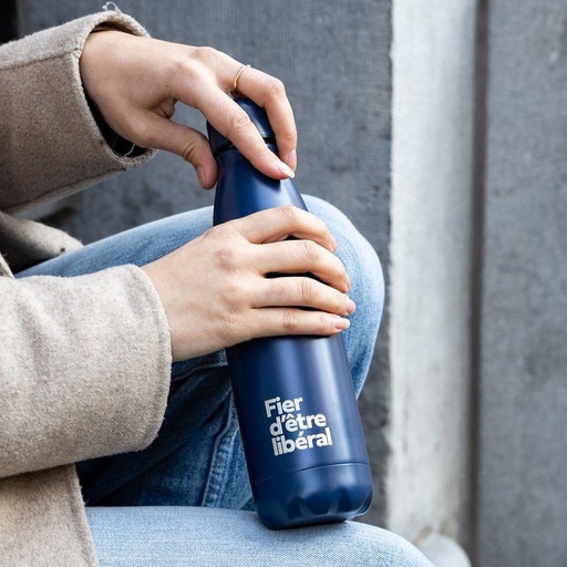 Drinkfles “Fier om liberaal te zijn”