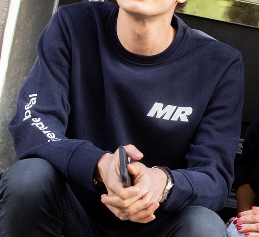 Sweater met ronde hals “Fier om liberaal te zijn”