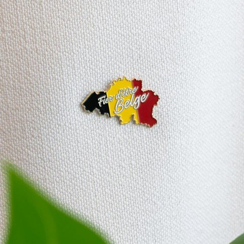 Pin “Fier om Belg te zijn”