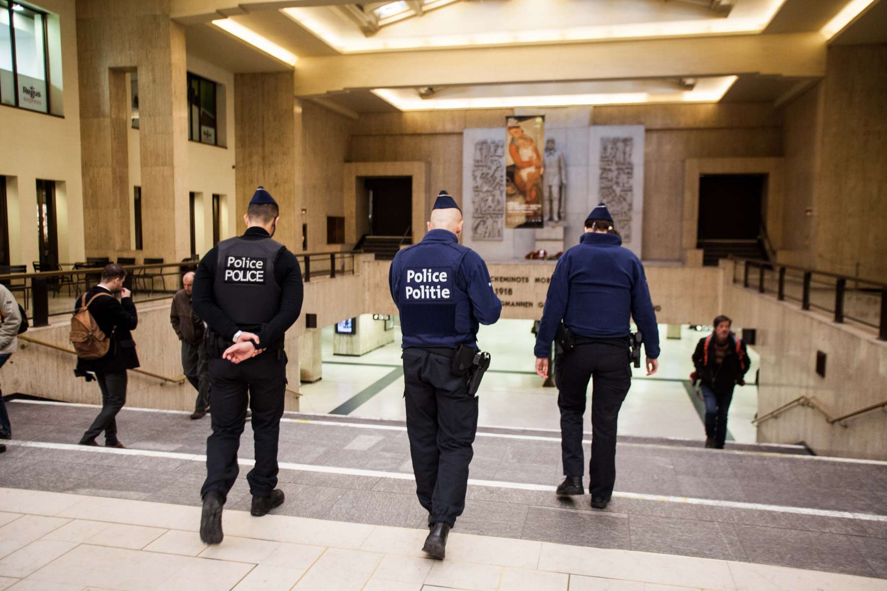 Marc De Mesmaeker, nouveau commissaire général de la Police fédérale & Frédéric Van Leeuw, président du Comité de coordination du renseignement et de la sécurité