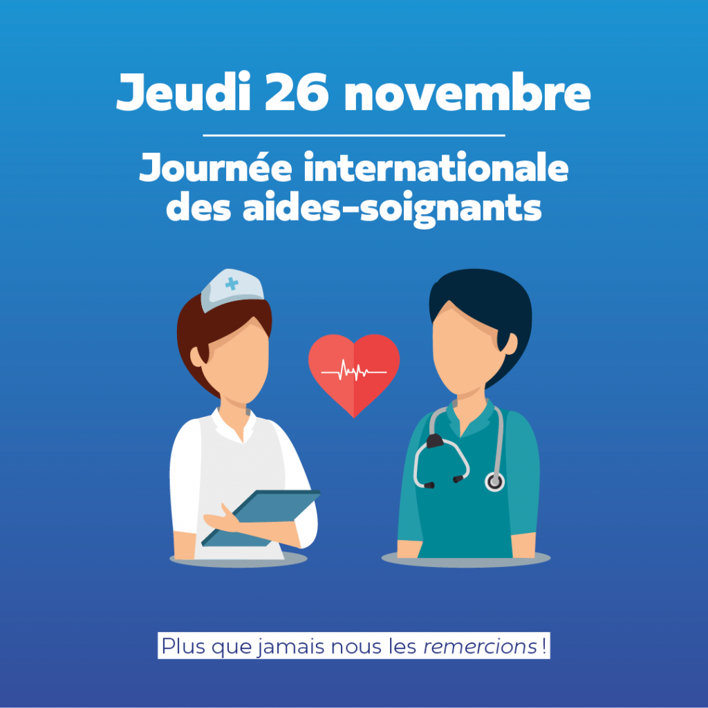 Journée mondiale des aidessoignants Merci pour votre travail ! MR