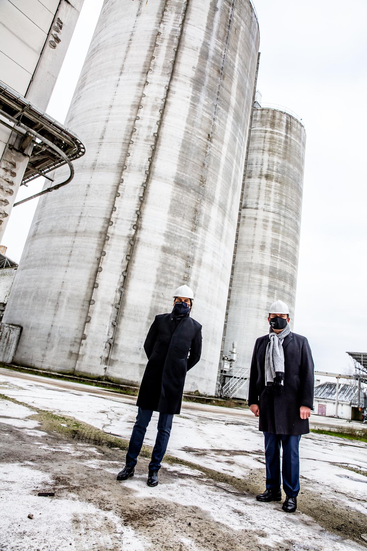 Visite du site et des nouvelles installations des Cimenteries d’Harmignies