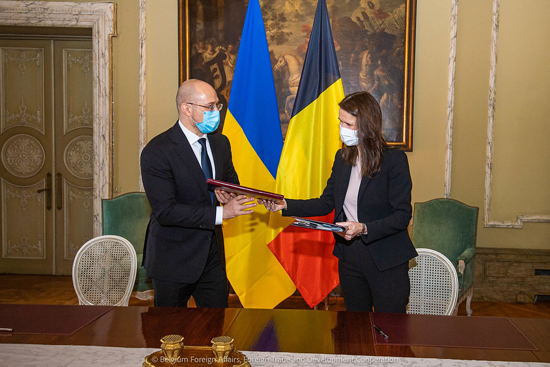 Rencontre avec le Premier ministre ukrainien, S.E. Denys Chmyhal