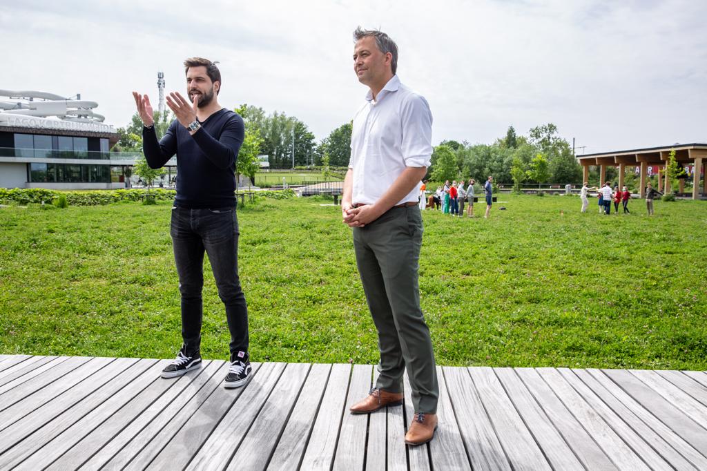 Tournée Libérale de Belgique : les présidents du MR et de l’Open VLD en visite à Courtrai