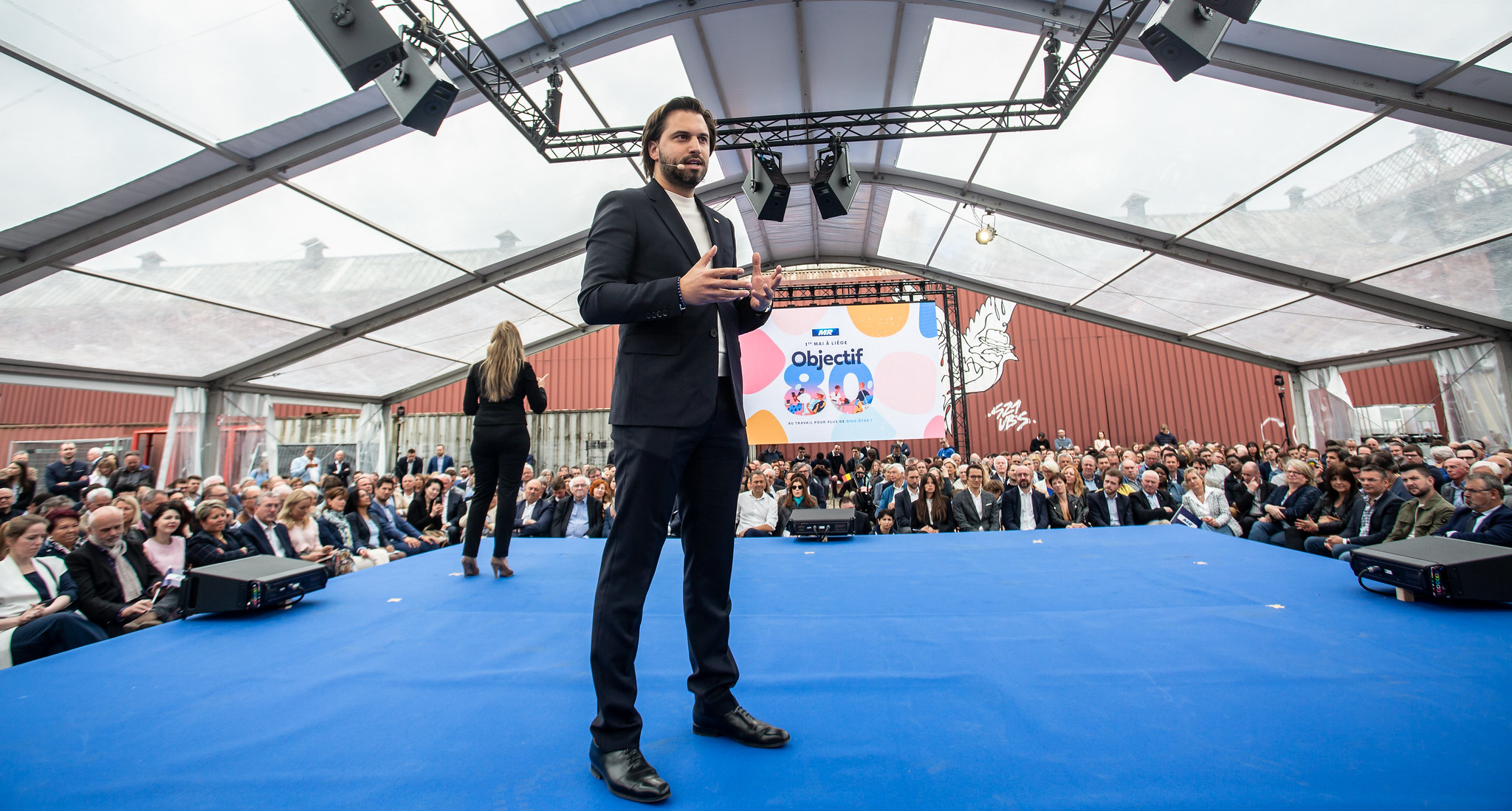 Discours du président du MR Georges-Louis Bouchez  Herstal – 1er mai 2021