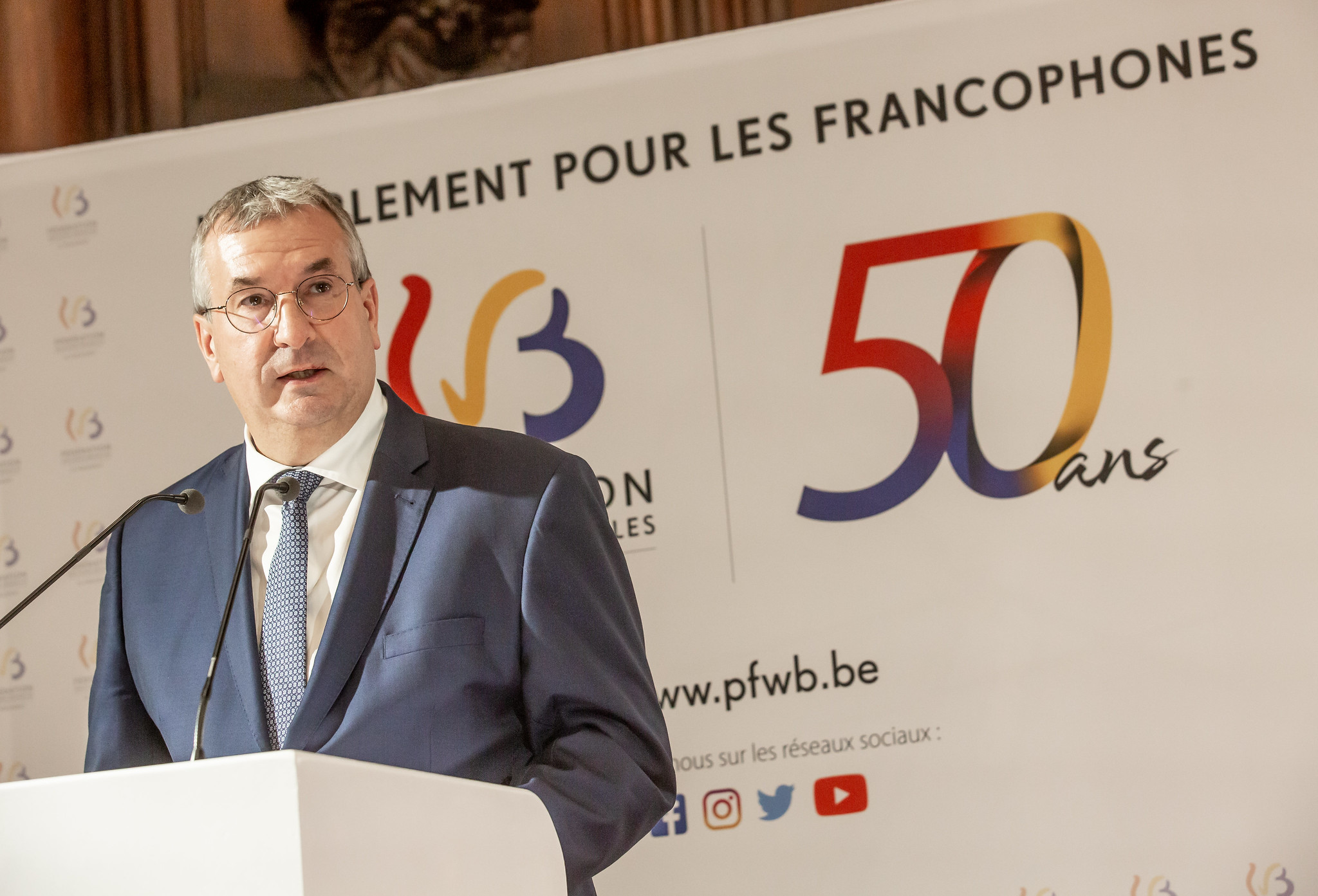 Discours du Ministre-Président Pierre-Yves Jeholet lors de la fête de la Fédération Wallonie-Bruxelles