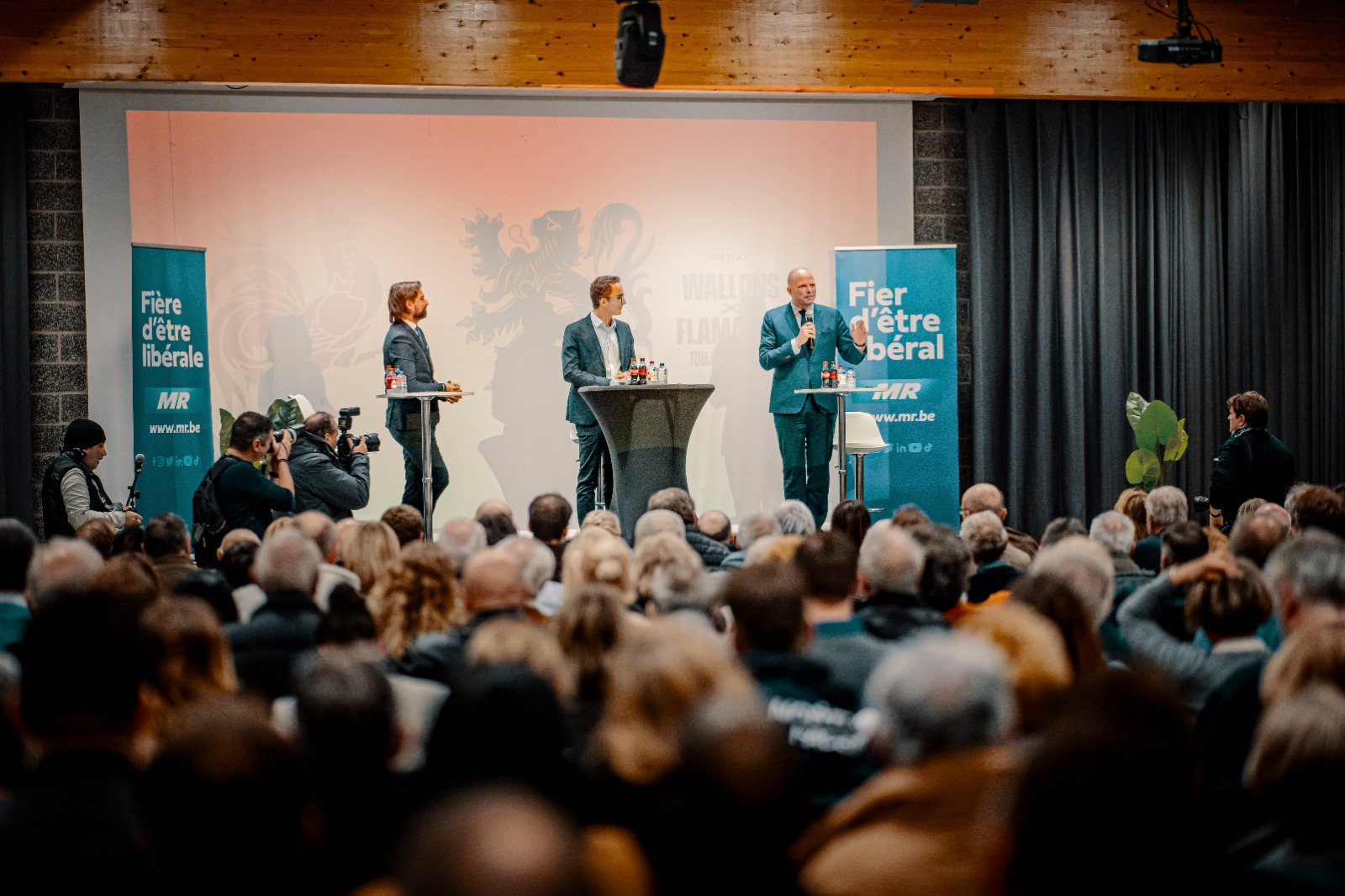 Succès pour le grand débat sur l’avenir de la Belgique entre Théo Francken et Georges-Louis Bouchez