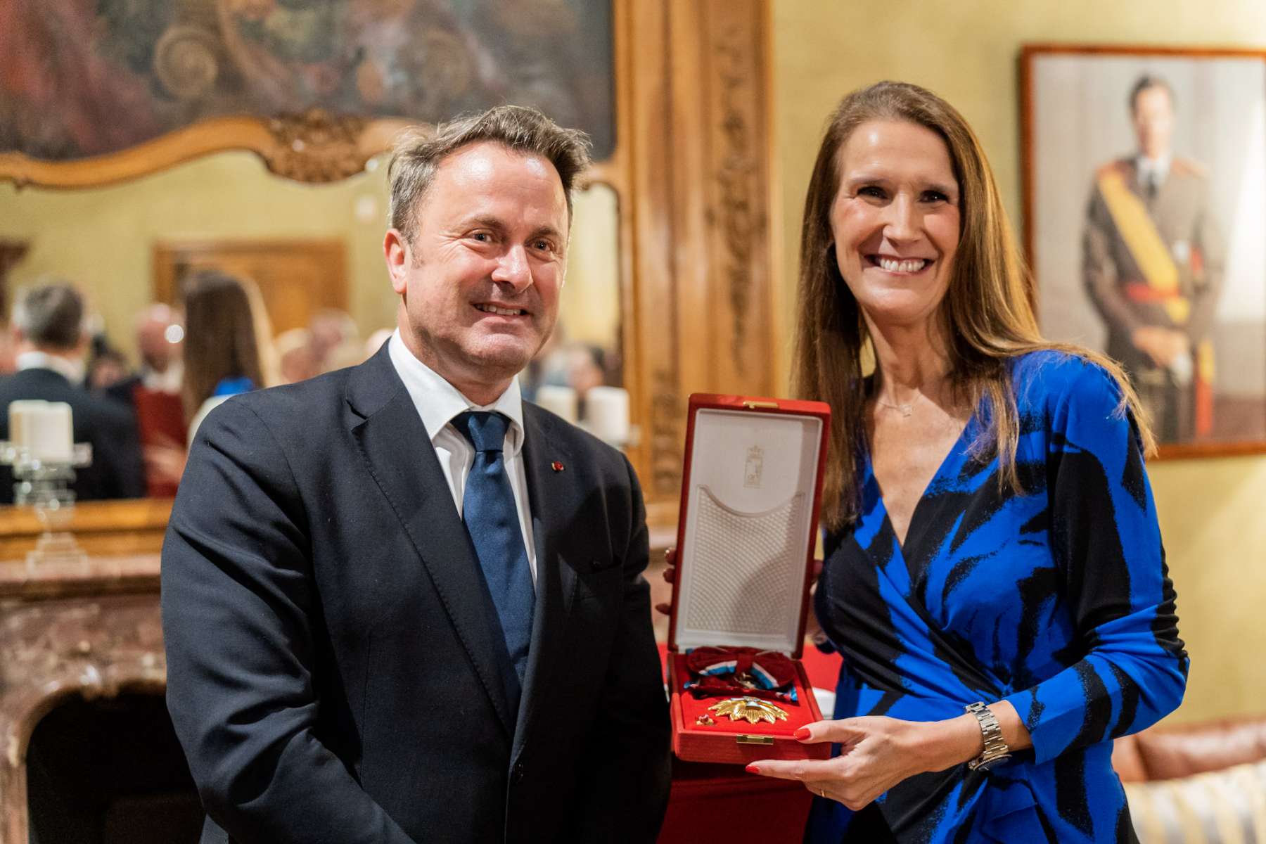 Sophie Wilmès décorée de la grand-croix de l’ordre de Mérite du Grand-Duché du Luxembourg