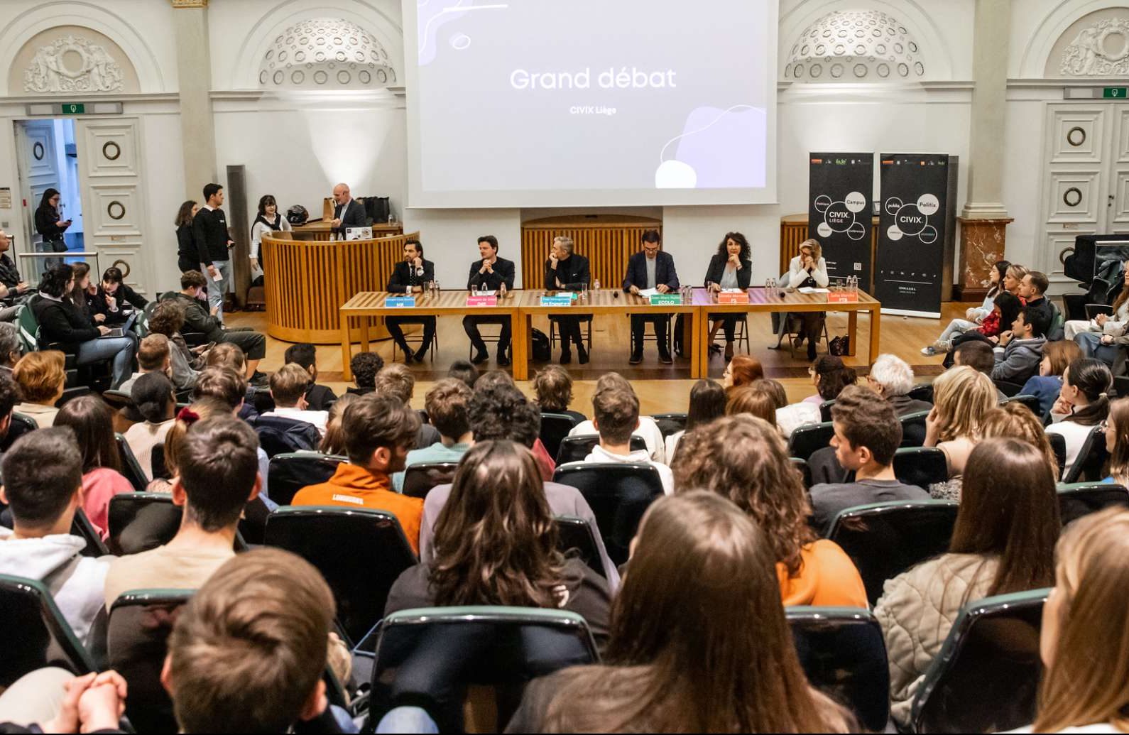 Georges-Louis Bouchez en débats cette semaine dans les universités du pays