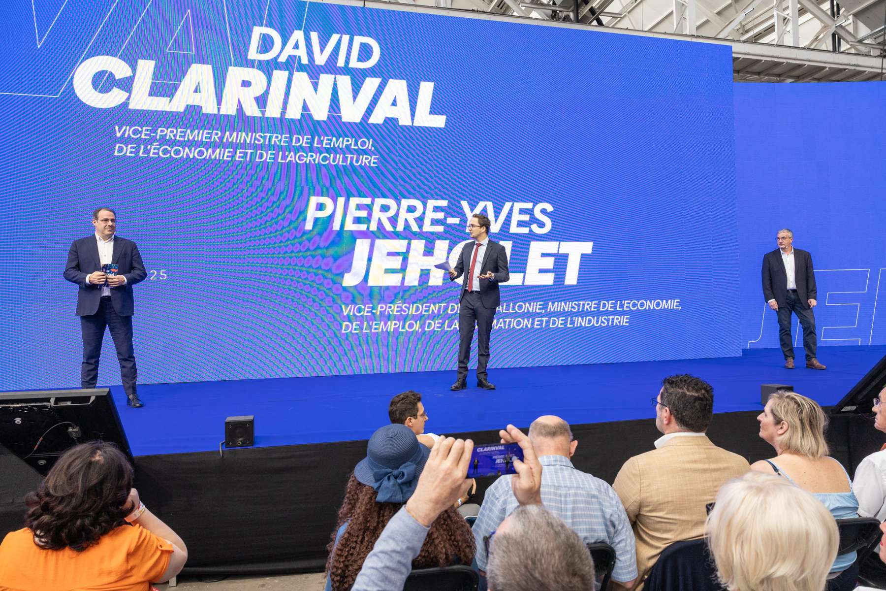 L’emploi au cœur de notre fête du travail ! Avec David Clarinval et Pierre-Yves Jeholet, cap sur les réformes utiles