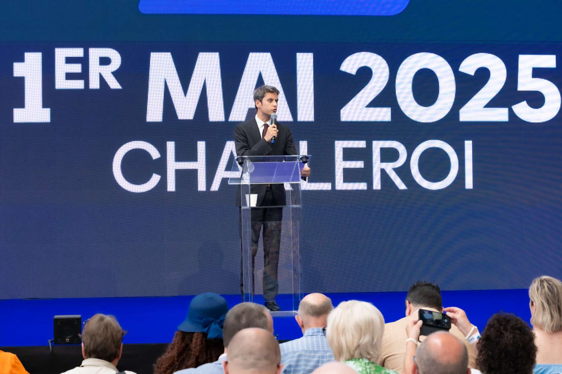 Invité exceptionnel de notre 1er mai, le Premier ministre français Gabriel Attal secoue l’Europe des normes et relance l’Europe du travail