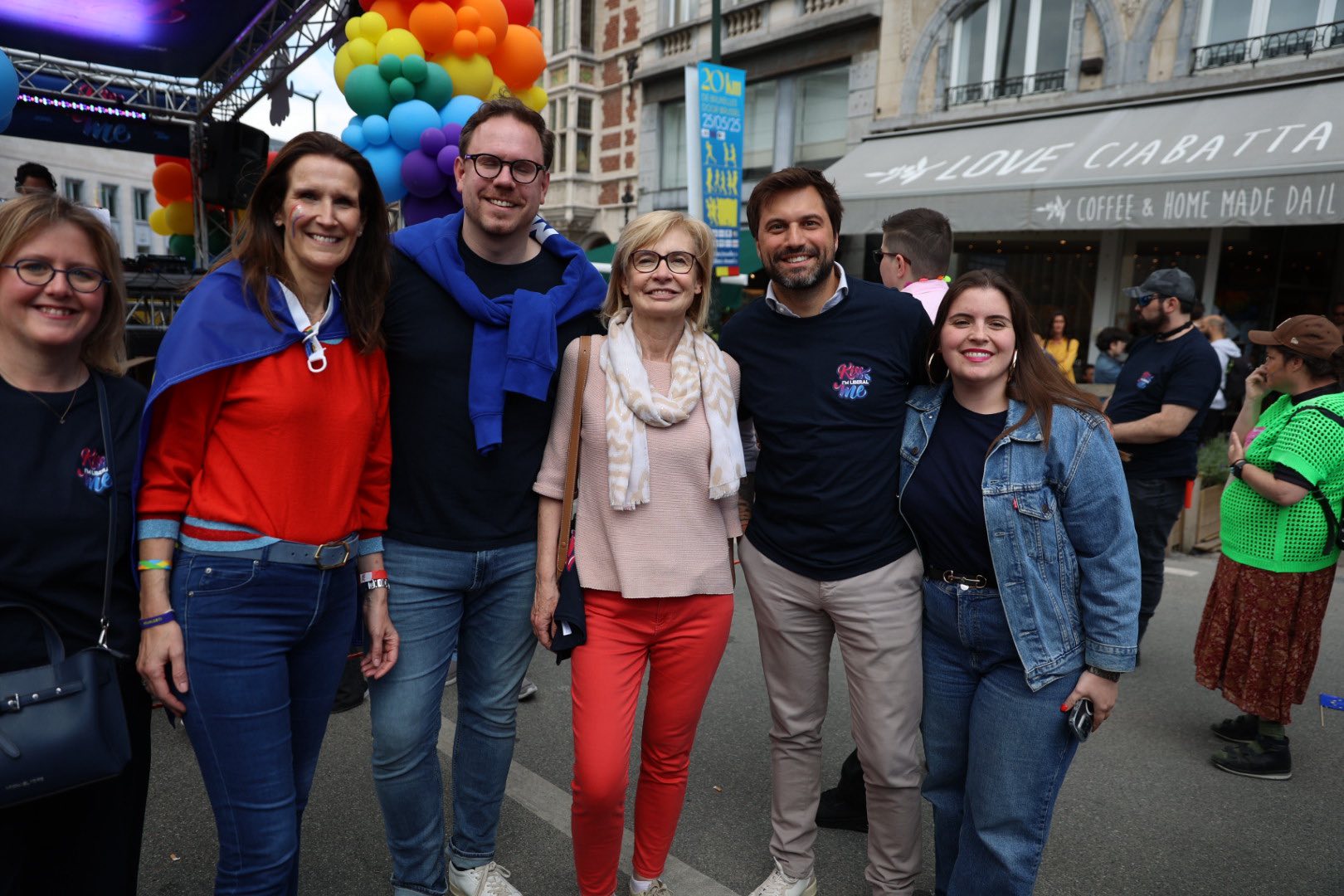 Le MR à la Brussels Pride 2025 : Unis pour la liberté, fiers de nos valeurs
