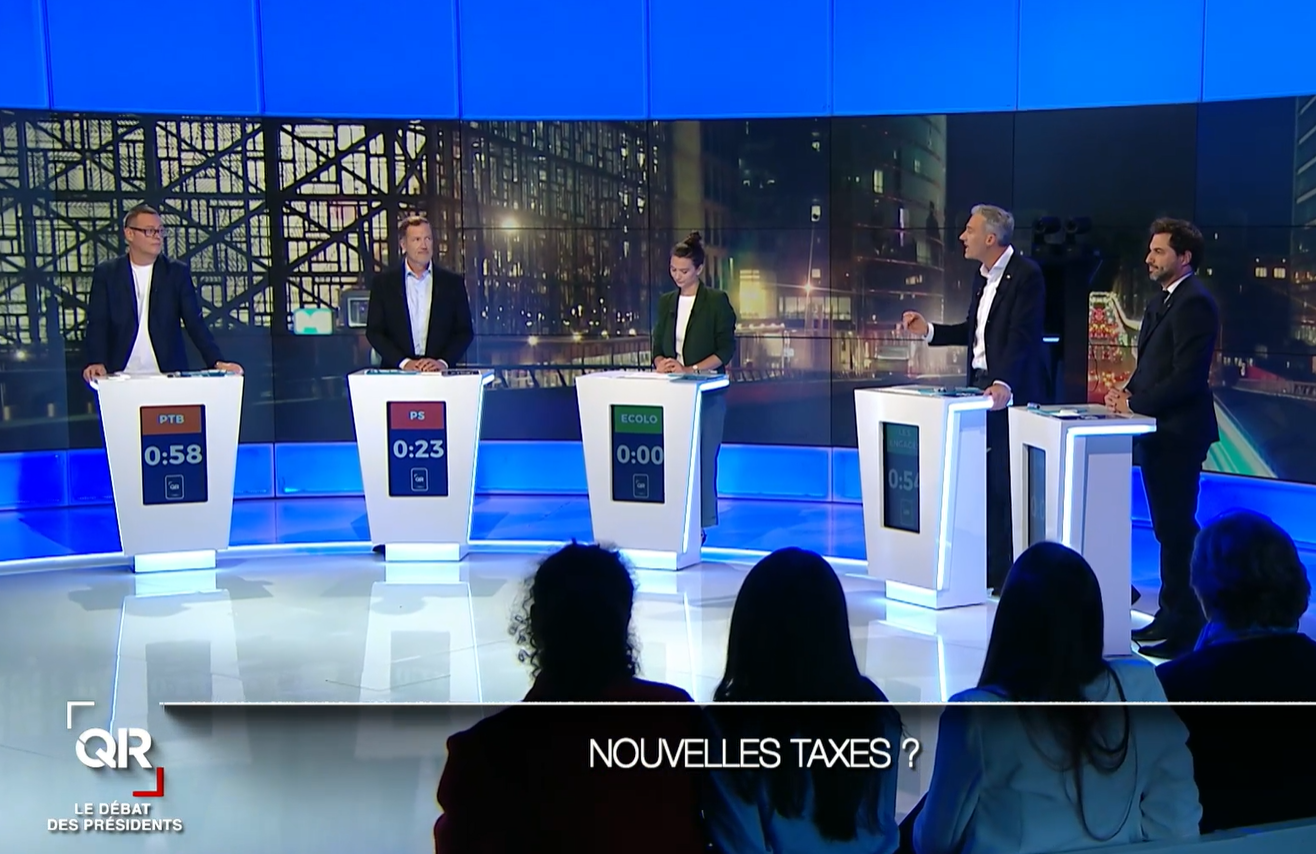Georges-Louis Bouchez dans le “Débat des Présidents” : remettre le travail et la responsabilité au cœur de notre société !