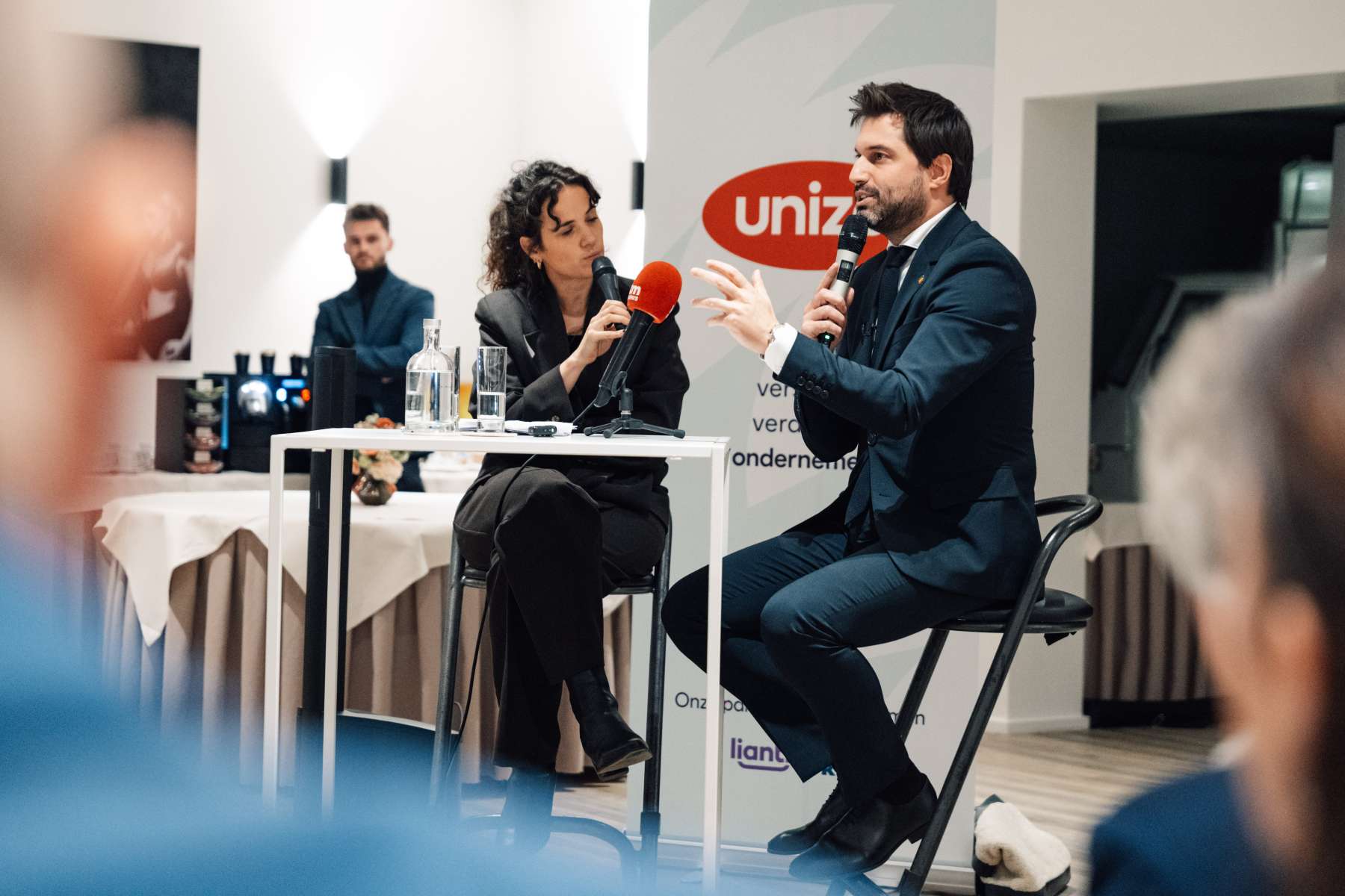 Georges-Louis Bouchez chez les chefs d’entreprise de l’Unizo en Flandre-Orientale : “Sauver l’industrie pour avoir notre destin en main”